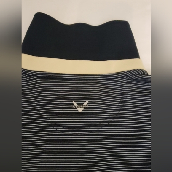 Callaway Mens Golf X Series Polo L Short Sleeve Black Opti Dri Fit - Picture 7 of 9